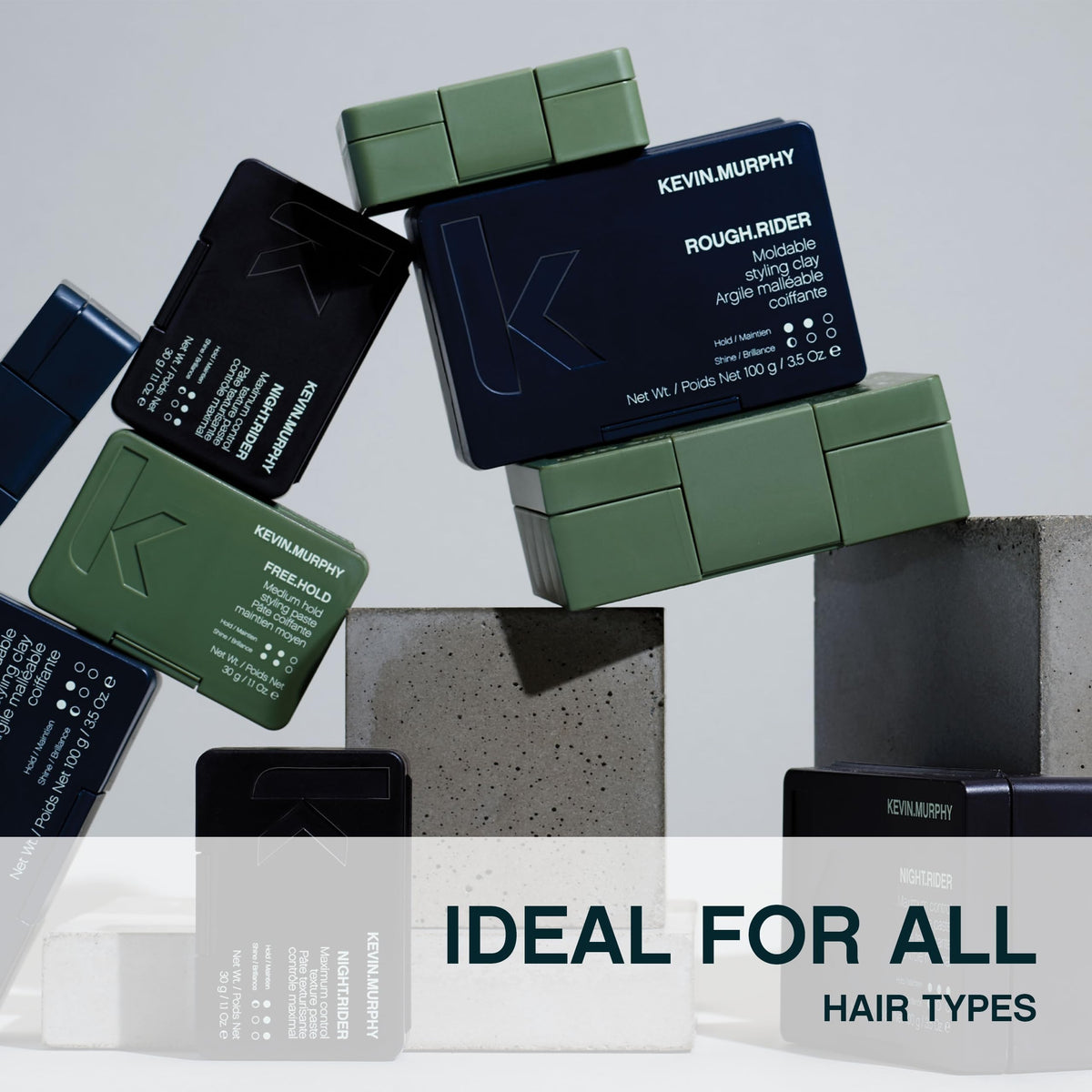 KEVIN.MURPHY ROUGH.RIDER Clay with bamboo extract
