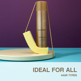 KEVIN.MURPHY SESSION.SPRAY close-up of mist spray