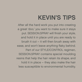KEVIN.MURPHY SESSION.SPRAY packaging details
