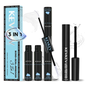 KevKev Lash Cluster Glue Remover Kit front view with packaging