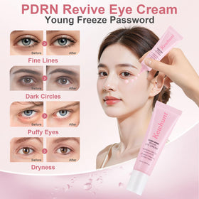 Kewhunt PDRN Revive Eye Cream application on skin