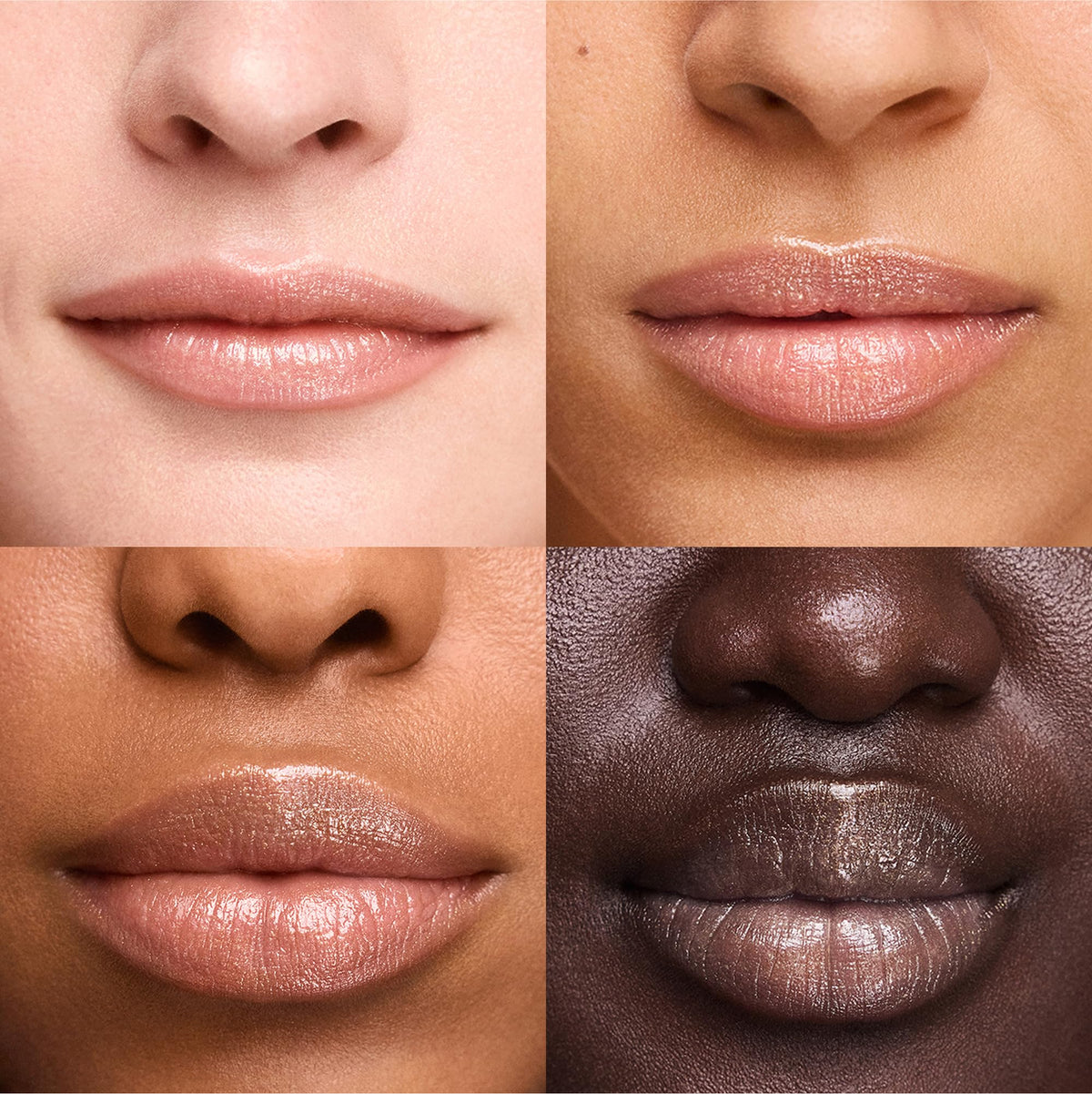 Keys Soulcare Comforting Tinted Lip Balm Golden Aura swatch on skin
