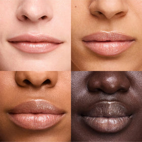 Keys Soulcare Comforting Tinted Lip Balm Golden Aura swatch on skin