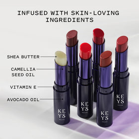 Keys Soulcare Tinted Lip Balm with ingredients list