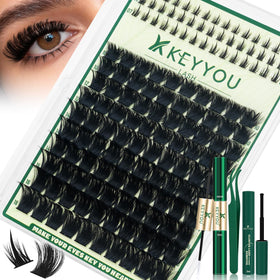 KEYYOU 300D Lash Clusters Kit packaging front view