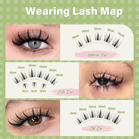 KEYYOU Fairy Lash Clusters Kit packaging