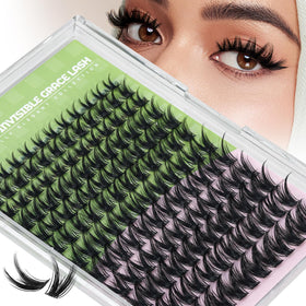 KEYYOU Fairy Wink Lash Clusters D Curl 144Pcs front view