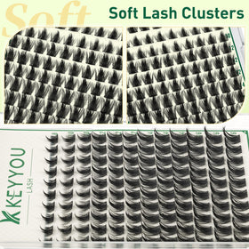 KEYYOU KY09 tweezers for applying lash clusters