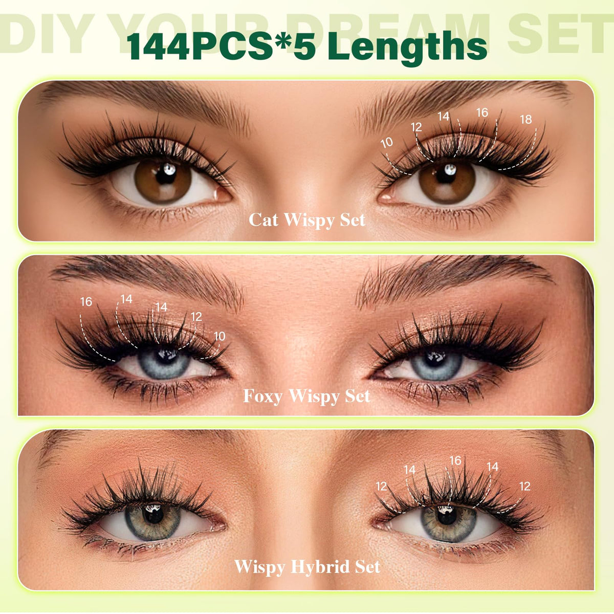 KEYYOU lash bond and seal included in the kit