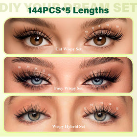 KEYYOU lash bond and seal included in the kit