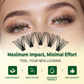 KEYYOU lash clusters in various lengths
