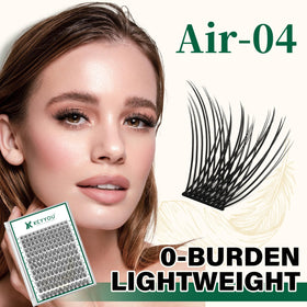 KEYYOU Lash Clusters packaging with 144 individual lashes