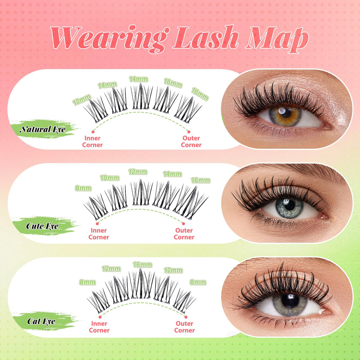 KEYYOU lash glue and remover oil included in kit