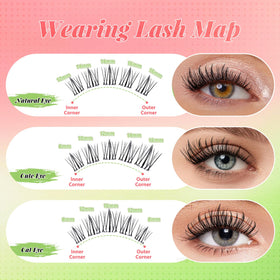 KEYYOU lash glue and remover oil included in kit
