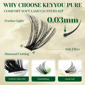 KEYYOU lash remover for easy application