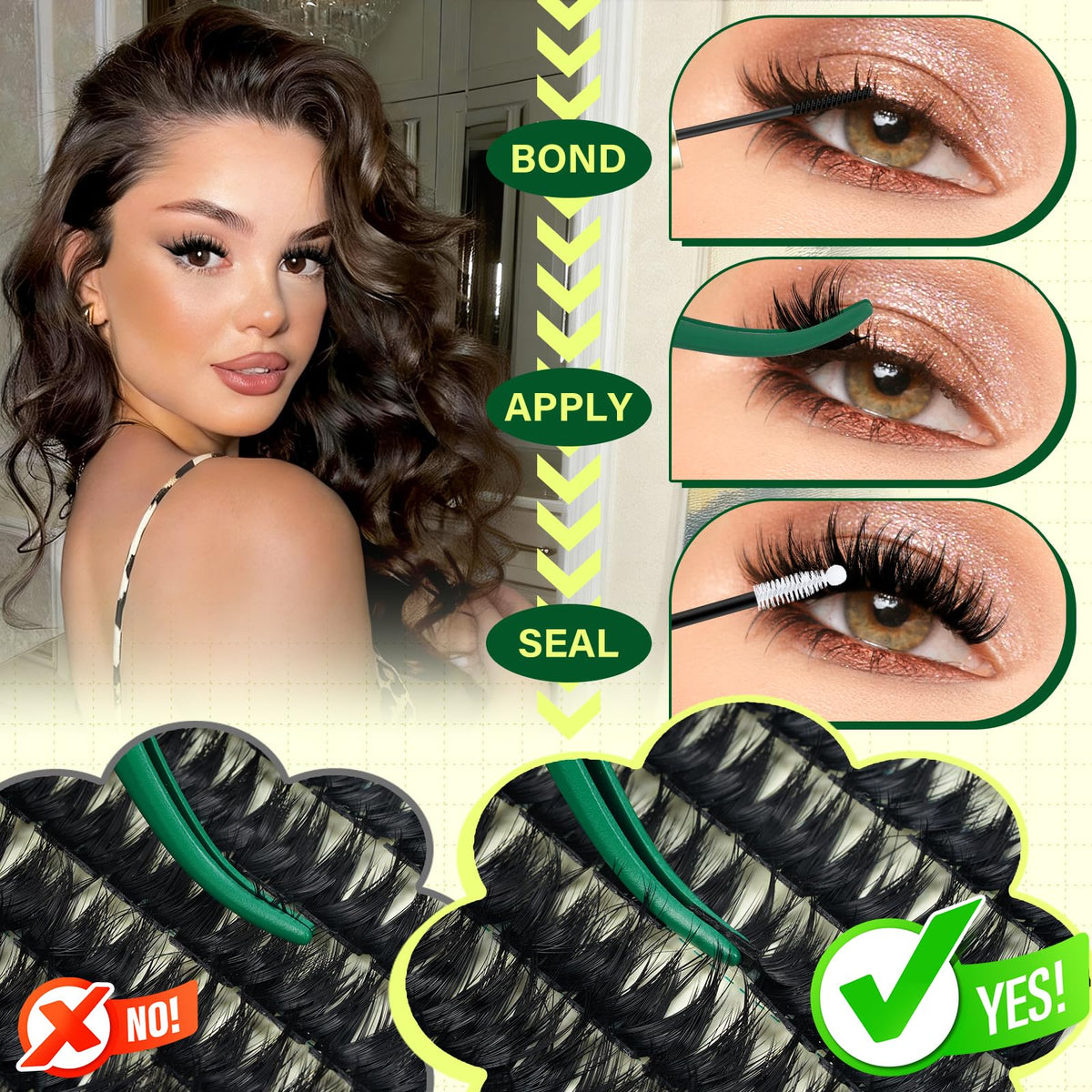 KEYYOU lash tools and accessories overview