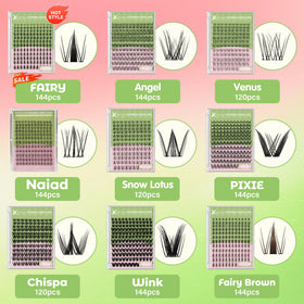 KEYYOU Naiad Lash Clusters Kit lifestyle scene
