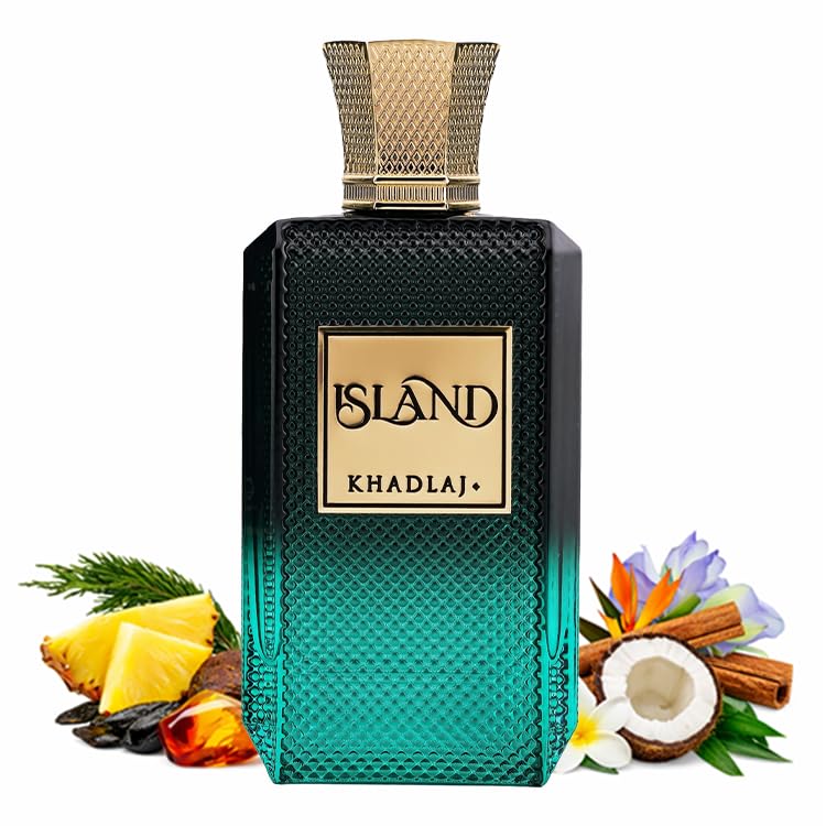 Khadlaj Island Extrait de Parfum ingredients display