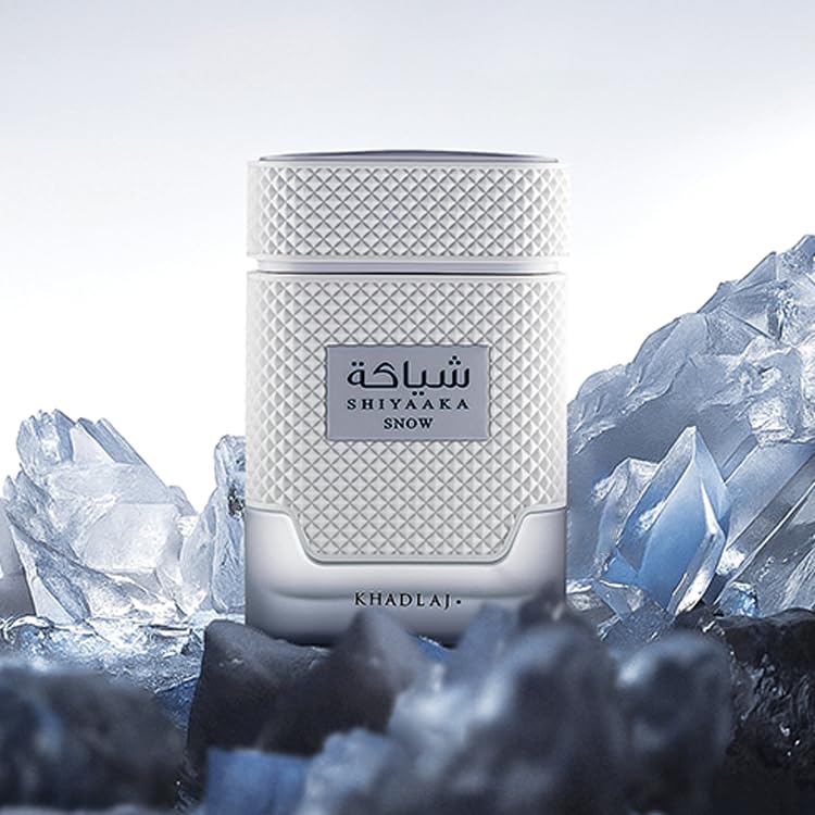 Khadlaj Shiyaaka Snow Eau de Parfum 100ml with citrus fruits