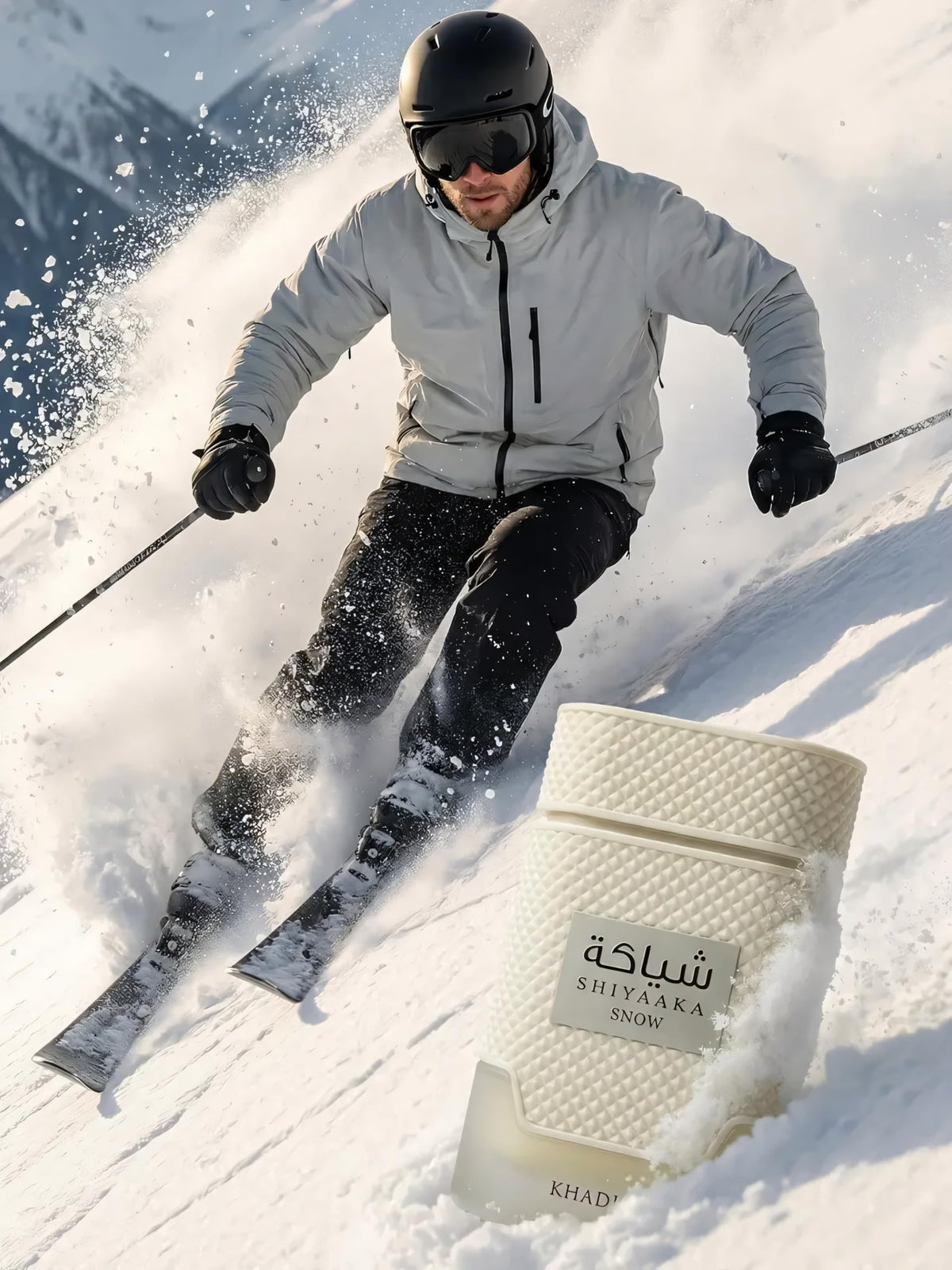 Khadlaj Shiyaaka Snow Eau de Parfum 100ml with spices