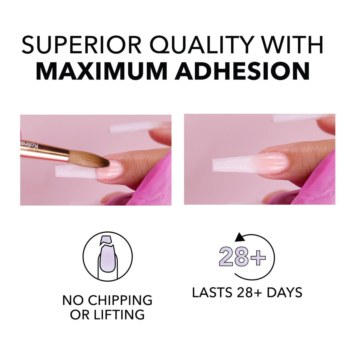 KIARA SKY EMA Monomer in nail art setup