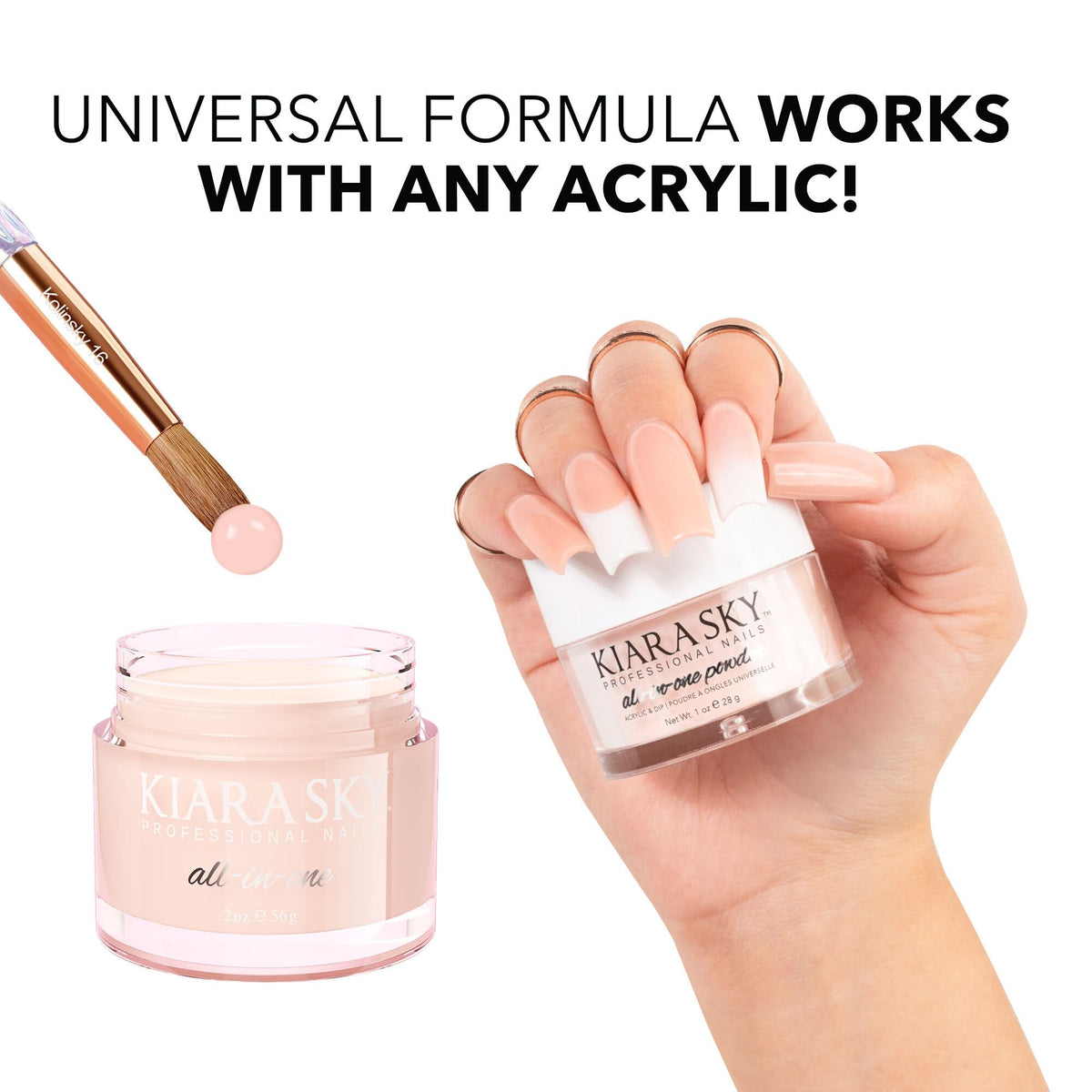 KIARA SKY EMA Monomer with acrylic powders
