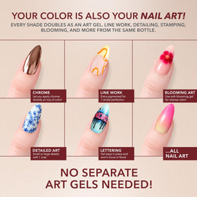 KIARA SKY Gel Pro True White nail polish in a stylish setting