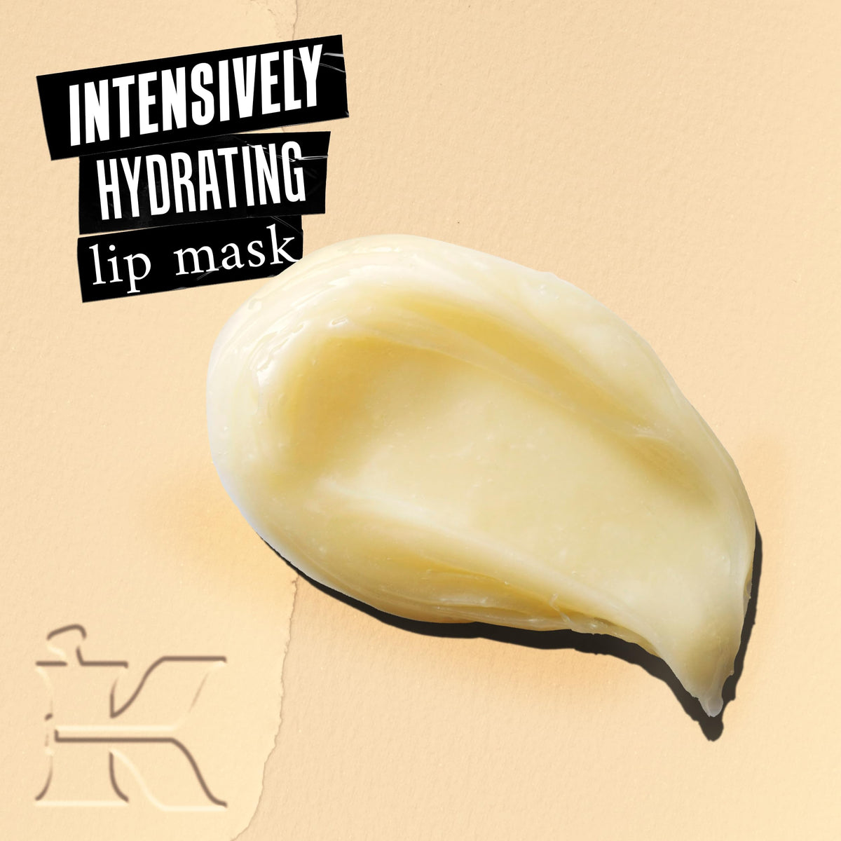 Kiehl's Buttermask For Lips opened showing product texture