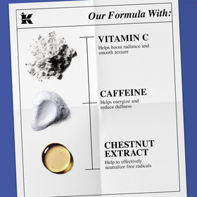 Kiehl's Facial Fuel Men's Energizing Moisturiser with ingredients list