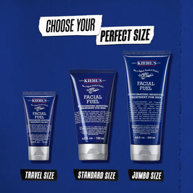Kiehl's Facial Fuel Moisturizer showing texture on skin