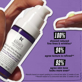 Kiehl's Retinol Serum texture on hand