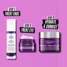Kiehl's Super Multi-Corrective Cream 1.7 fl oz on a vanity
