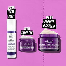 Kiehl's Super Multi-Corrective Eye Cream 0.95 fl oz on vanity
