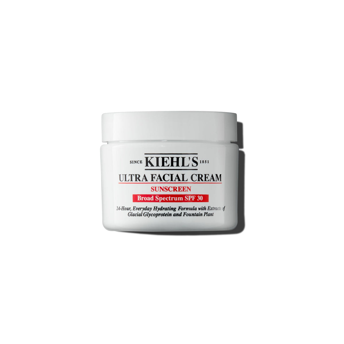 Kiehl's Ultra Facial Cream SPF 30 front view with packaging