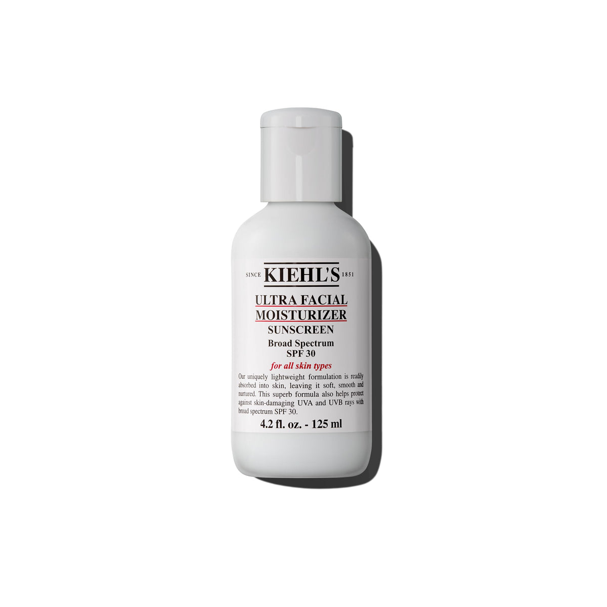 Kiehl's Ultra Facial Moisturizer SPF 30 front view with packaging
