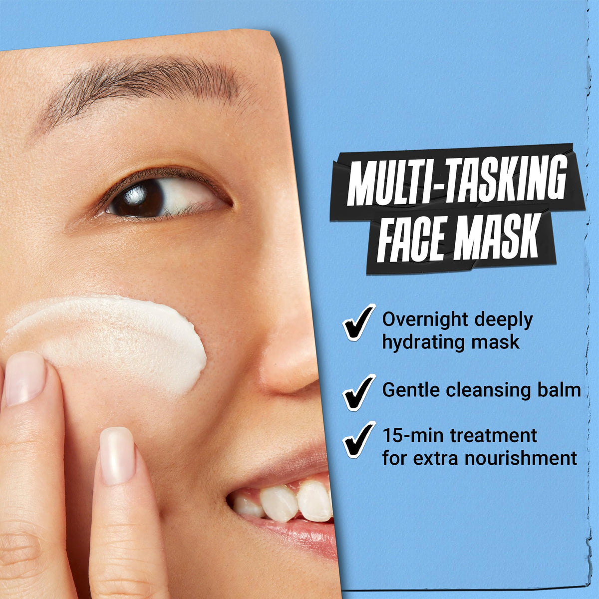 Kiehl's Ultra Facial Overnight Hydrating Face Mask packaging side view