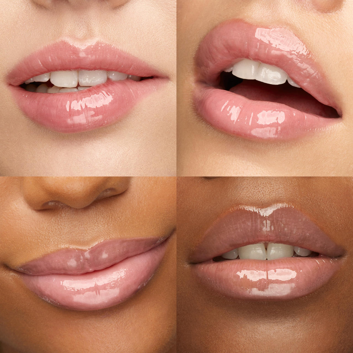 Kiko Milano 3D Hydra Lip Gloss 07 Pink Magnolia texture swatch