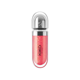 Kiko Milano 3D Hydra Lip Gloss 11 Golden Red applicator close-up