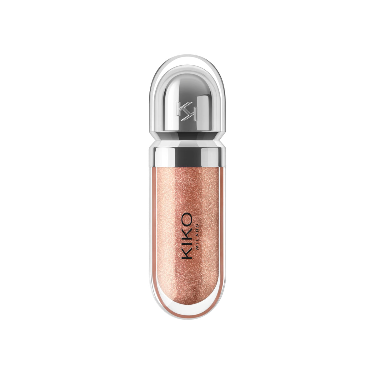 Kiko Milano 3D Hydra Lip Gloss 18 Golden Sparkle back view