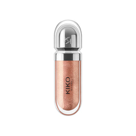 Kiko Milano 3D Hydra Lip Gloss 18 Golden Sparkle back view