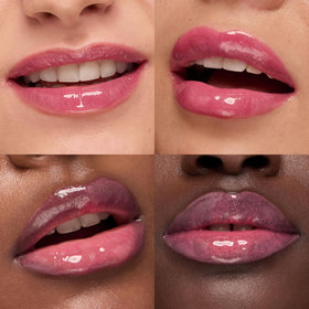 Kiko Milano 3D Hydra Lip Gloss 33 Pearly Watermelon swatch on skin