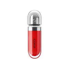 Kiko Milano 3D Hydra Lip Gloss 6.5ml packaging with metallic cap