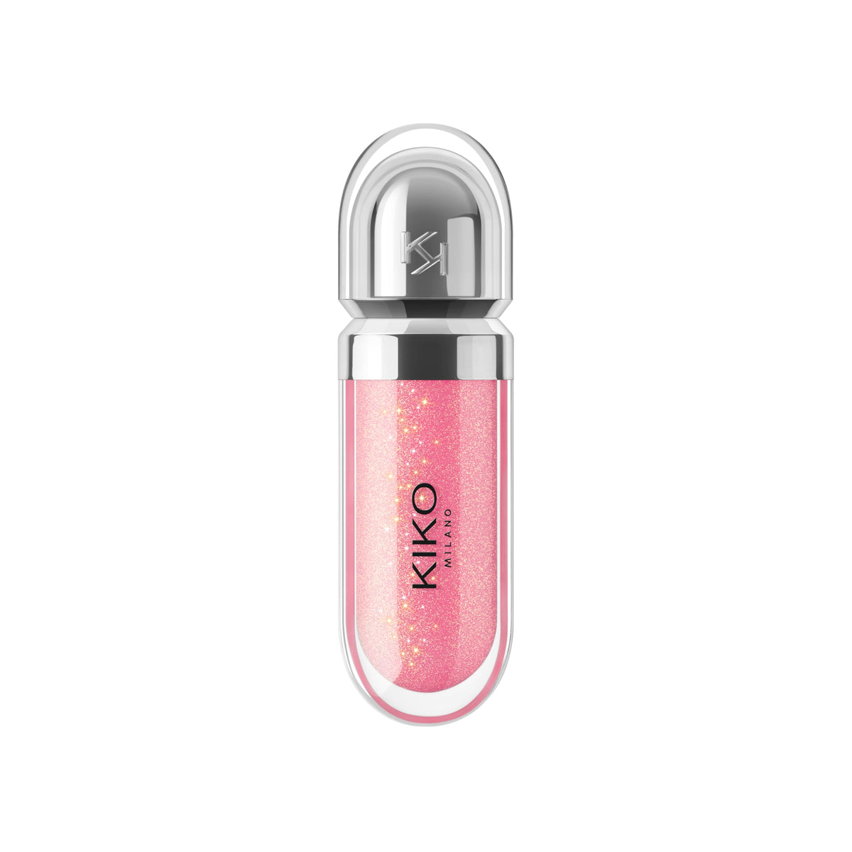 Kiko Milano 3D Hydra Lip Gloss Sparkling Hibiscus Pink packaging