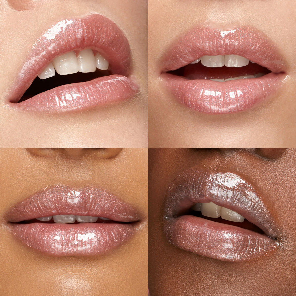 Kiko Milano 3D Hydra Lip Gloss swatch on lips