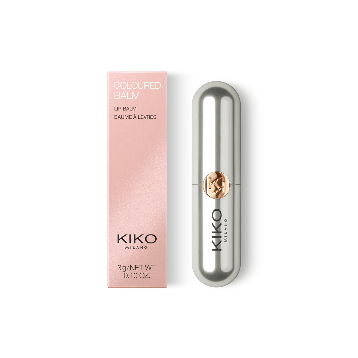 Kiko Milano Coloured Balm 06 with a fruity background