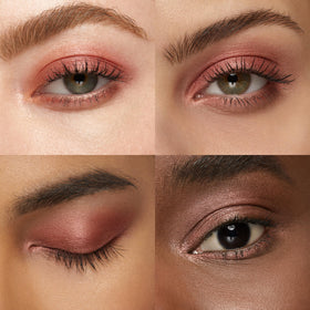 Kiko Milano High Pigment Eyeshadow 07 in various finishes display