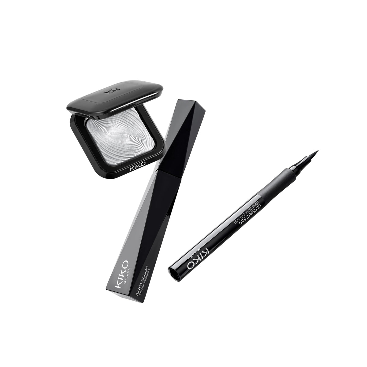 Kiko Milano metallic eyeshadow close-up