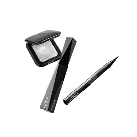 Kiko Milano metallic eyeshadow close-up