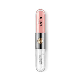 Kiko Milano Unlimited Double Touch 101 lipstick swatch on skin