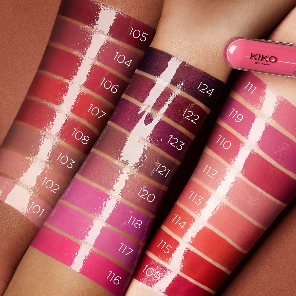 Kiko Milano Unlimited Double Touch 113 Liquid Lipstick side view